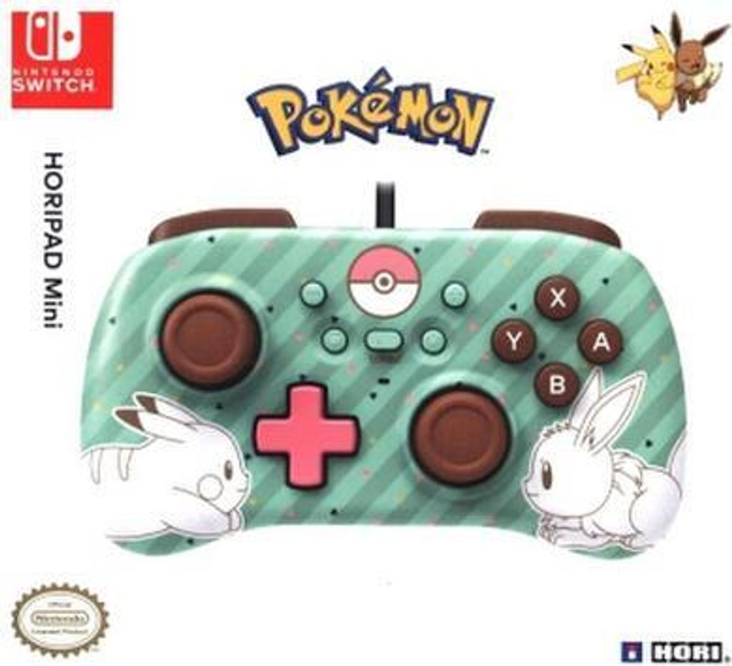 Switch Mini Pad Pikachu & Eevee HORI Produktbild 