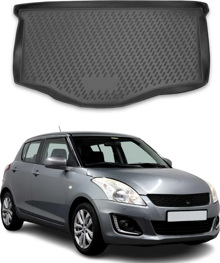 Set Tappeti Gomma Suzuki Swift 2010-2017 - Anti-fango e Facili da Lavare