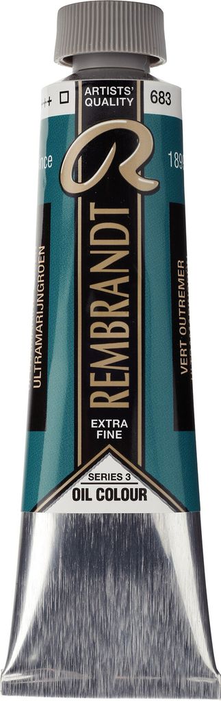 Rembrandt Ölfarbe Tube 40 ml Ultramaringrün 683