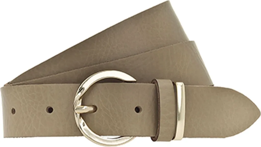 Vanzetti Cintura Pelle 30mm Grigio Talpa W75 | Lusso Accessibile