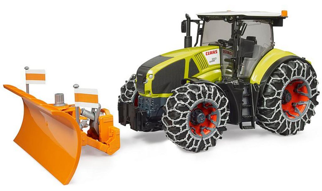Agriculteur - Claas Axion 950 avec chaînes à neige et Image du produit 