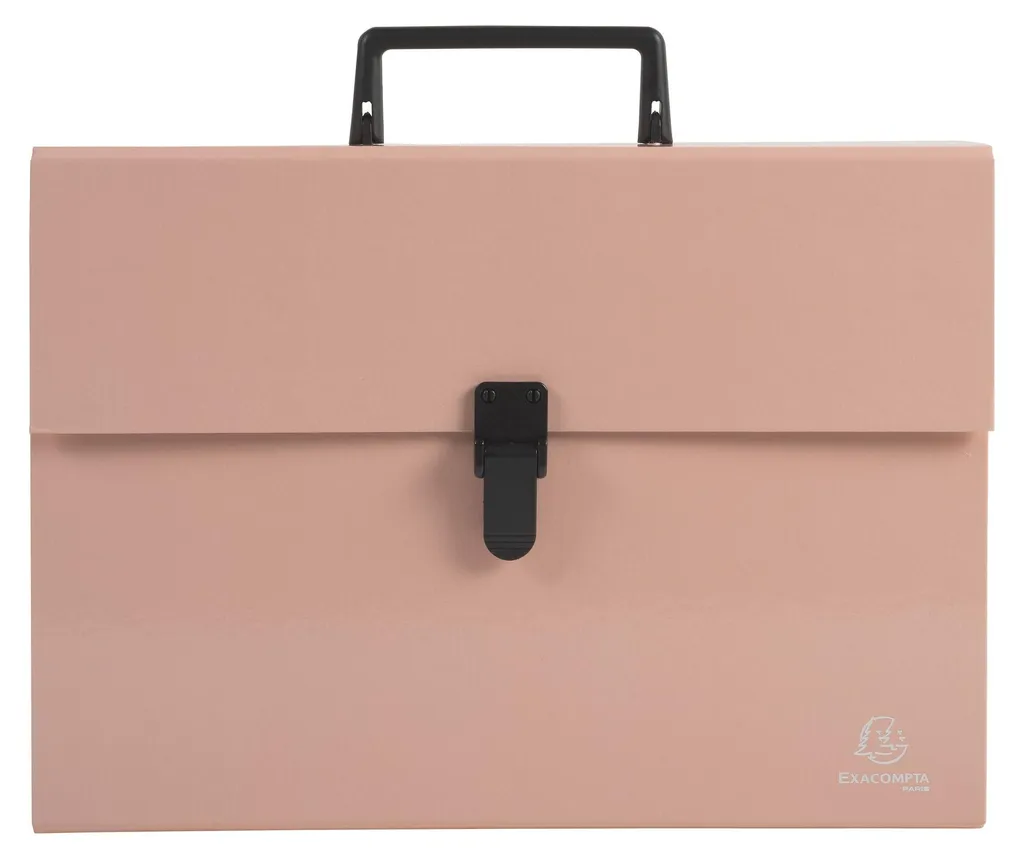 Porte-documents Aquarel Corail 18 Vues - Couverture Rigide et Design A4