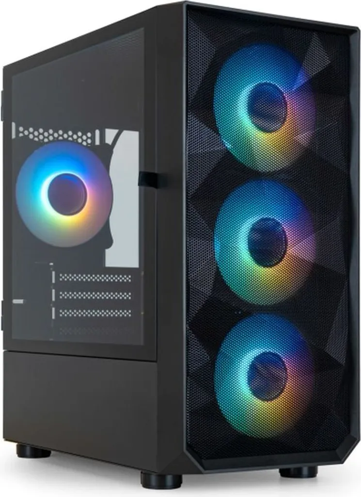 Boîtier PC Micro ATX ARGB Tooq : Finis les Problèmes de Chauffe et Place