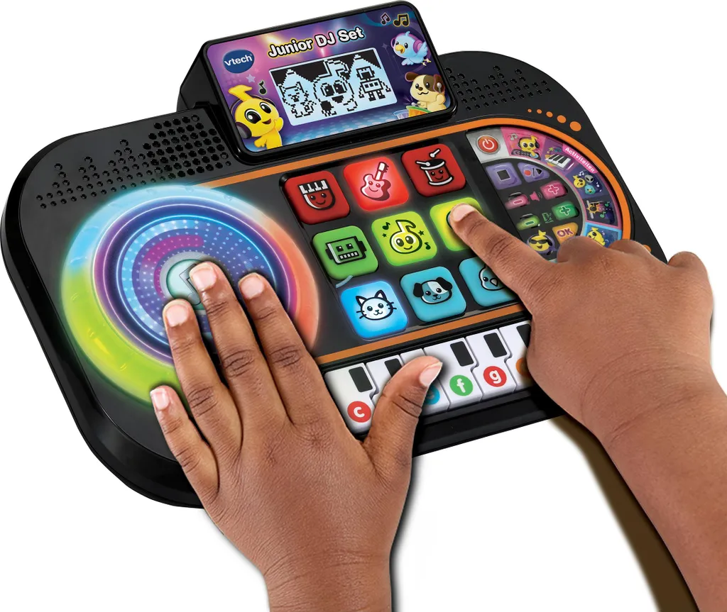 VTech DJ Set Musical - Platine de Mixage avec Bluetooth et 15 Chansons