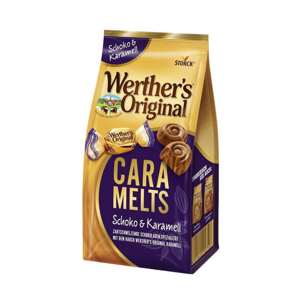 Werther's Original Caramelts Schoko & Karamell 153g Produktbild 