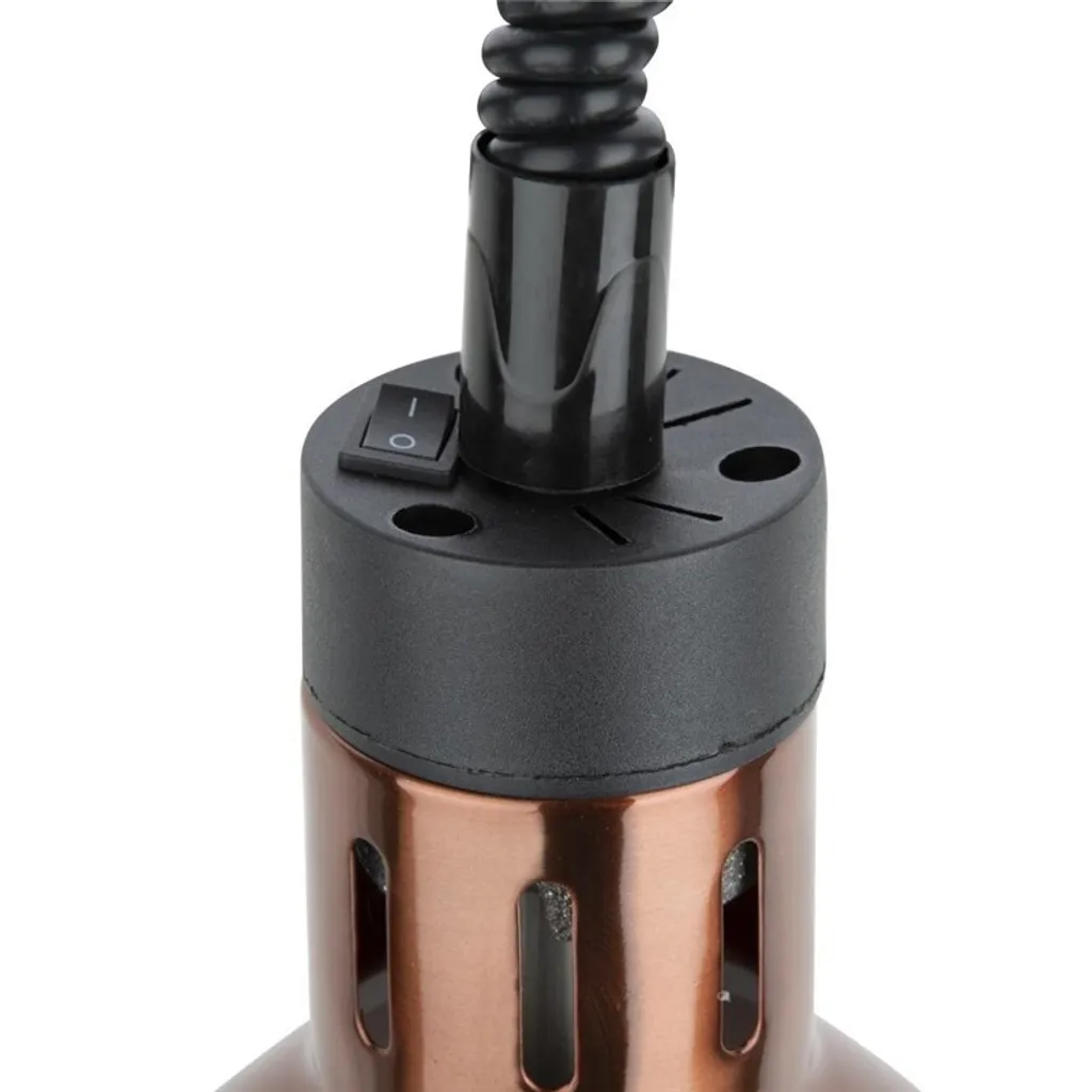 Lampe chauffante de buffet rétractable Buffalo en cuivre de 250W