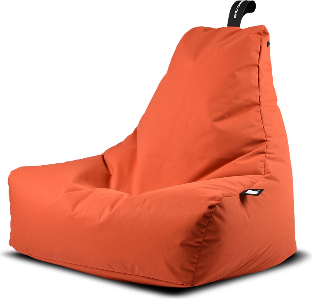Extreme Lounging - b-bag mighty-b - Sitzsack für Erwachsene - für drinnen und draußen - uv- und wasserfest - orange