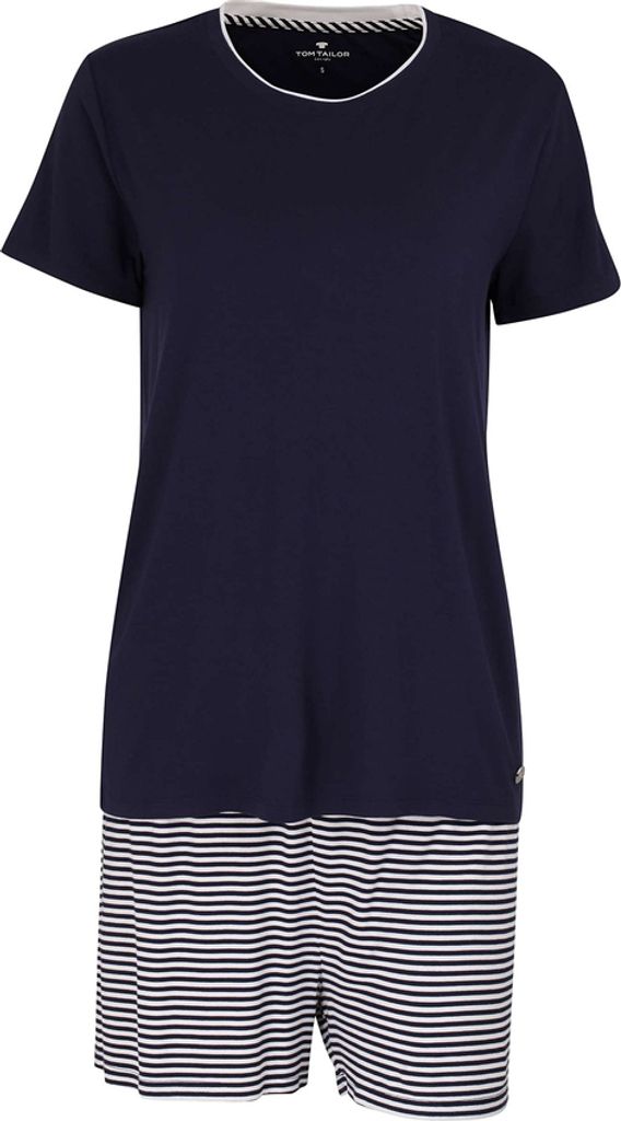 Tom Tailor zweiteiliger kurzer Damen Pyjama Größe: 44