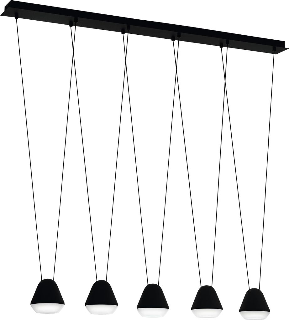 EGLO Pendelleuchte Palbieta, 5 flammige Hängelampe Produktbild 