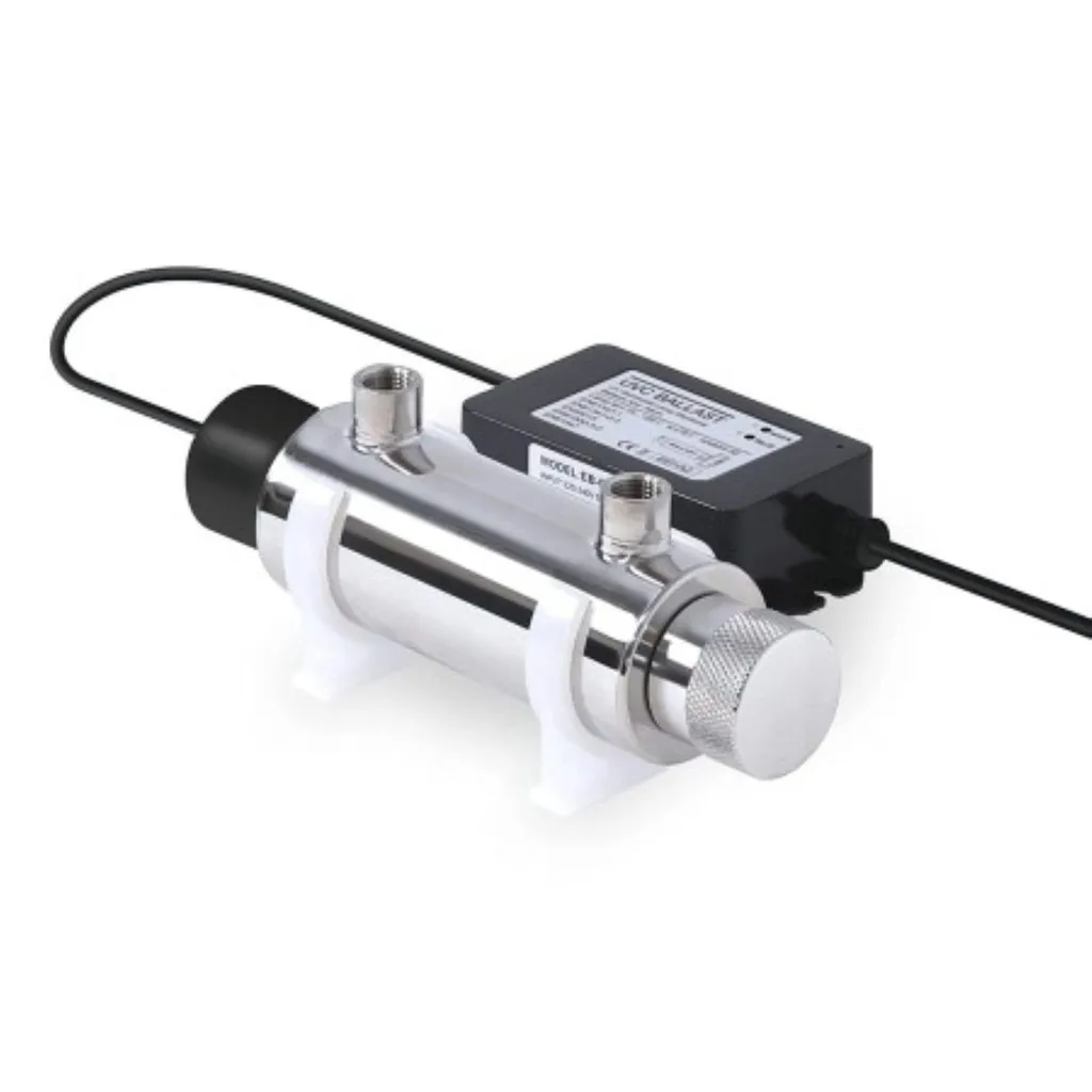 Stérilisateur UVC Eau contre Bactéries pour Filtration et Osmoseur