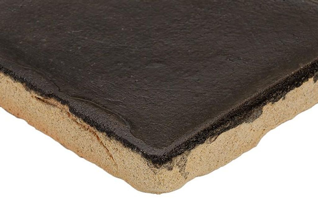Dunkelbraun Chroma Fliese 10x10 cm für Innen- & Außenbereich