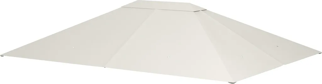 Toit pour tonnelle 3,97x2,97m imperméable avec protection UV haute qualité