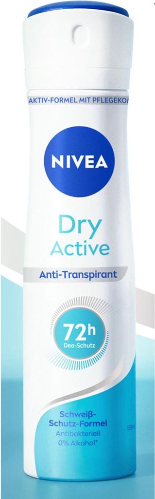 Nivea Dry Active Anti-Perspirant Deodorant Spray, 150 ml