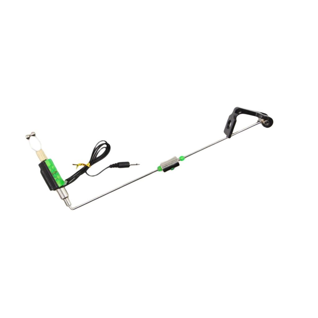 Bissanzeiger zum Angeln, hochfest, wasserdicht, empfindliche Signalanzeige, Angelalarm aus Metall, LED-Bissanzeige zum Angeln auf See