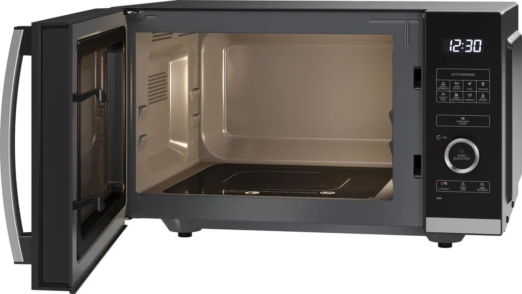 Micro-ondes Sharp YC-QS254AE-B noir solo 25L 900W de comptoir - 9