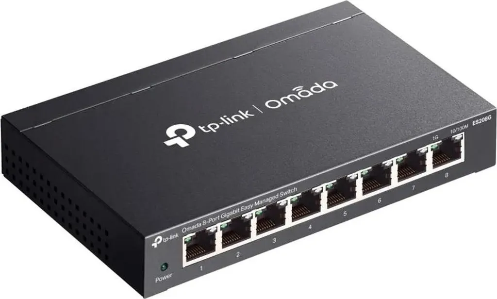 Optimisez votre Réseau Lent avec le Switch TP-Link ES208G Omada Gigabit Noir - 4