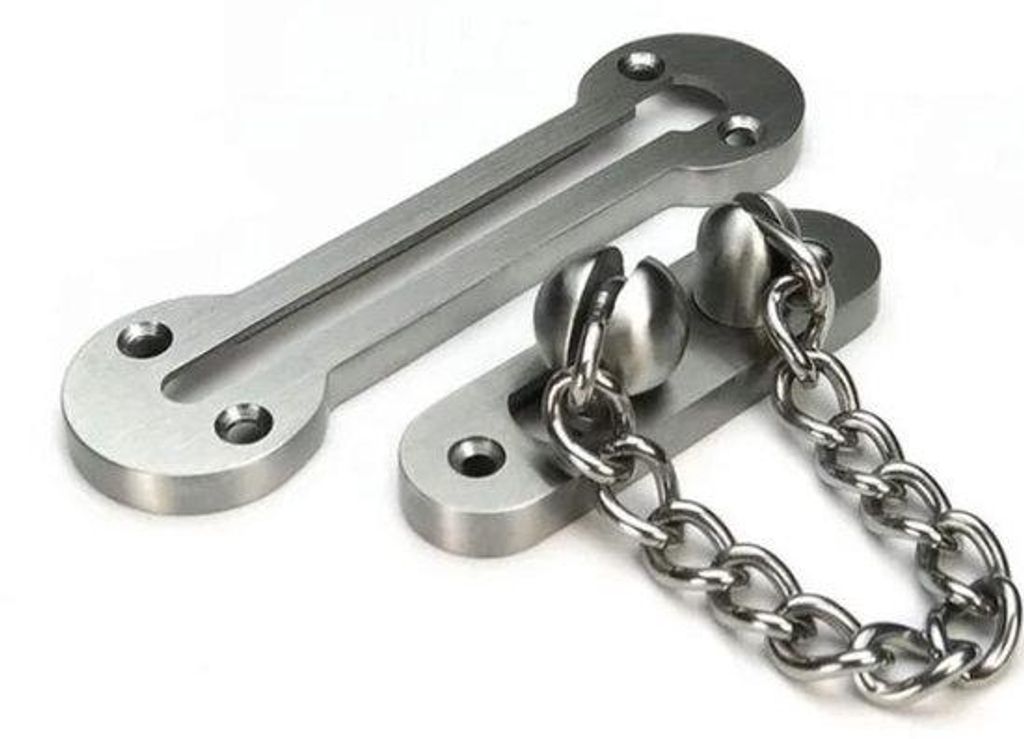 Schloss für Zugangstüren aus 3 mm dickem Edelstahl (304).