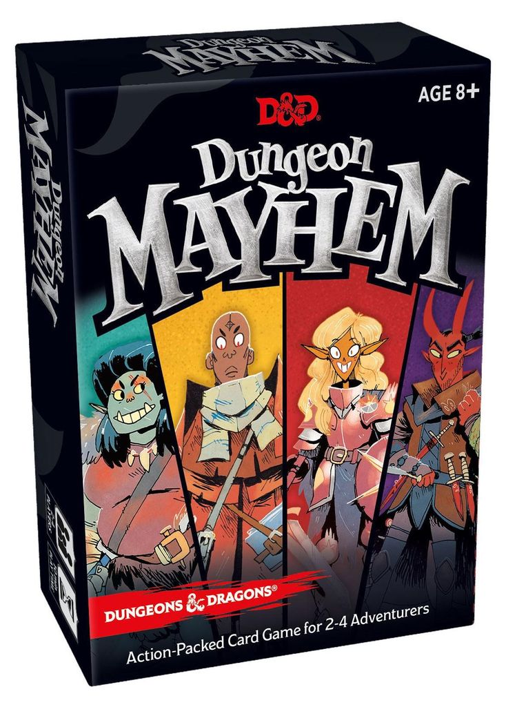 Dungeons & Dragons Kartenspiel Dungeon Mayhem französisch