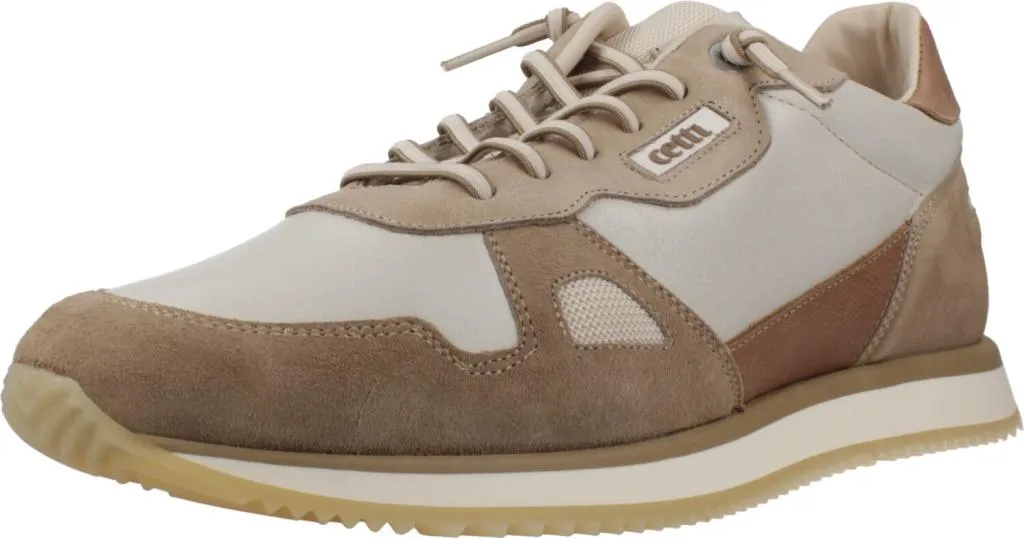 Basket Cetti C1397 V26 Homme - Sneaker de Mode en Cuir Beige