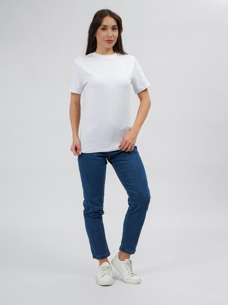 MOD Jeans | T-shirt Damen - Oversize - Weiß - Größe Xl - Produktbild 