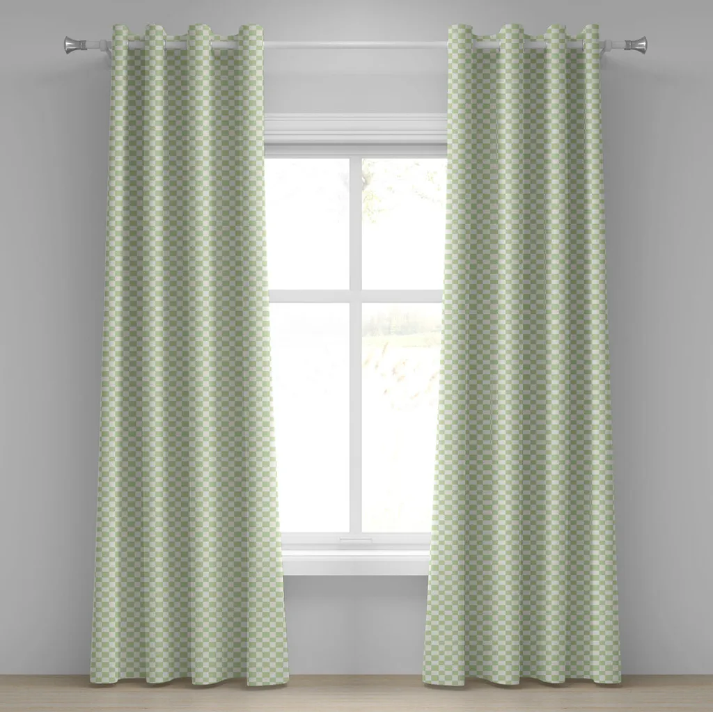 Rideau à œillets décoratif pour une ambiance moderne et douce 280x175 cm