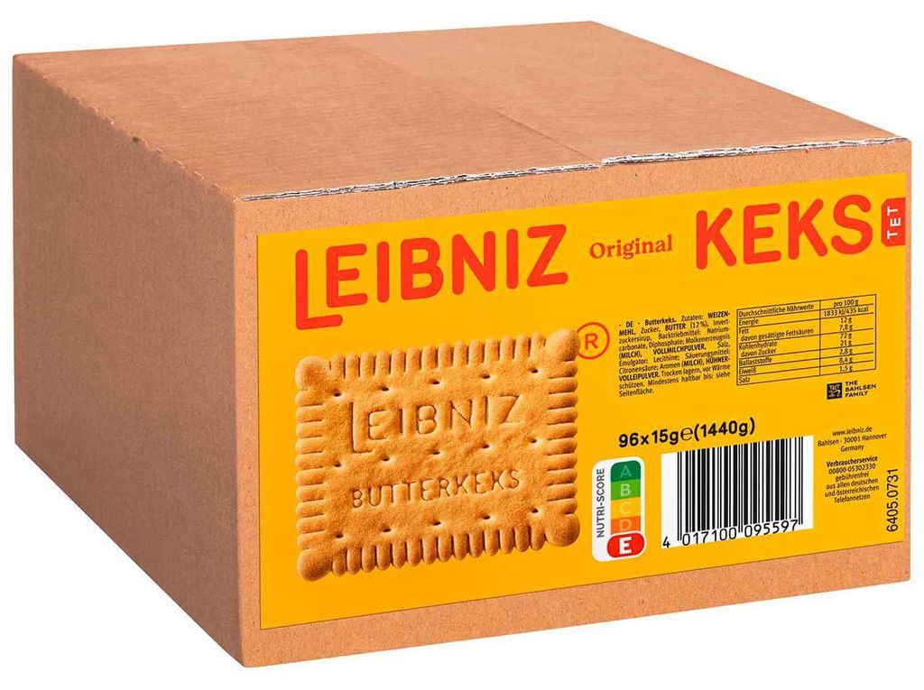 Leibniz Original Butterkeks 96x15g Produktbild 