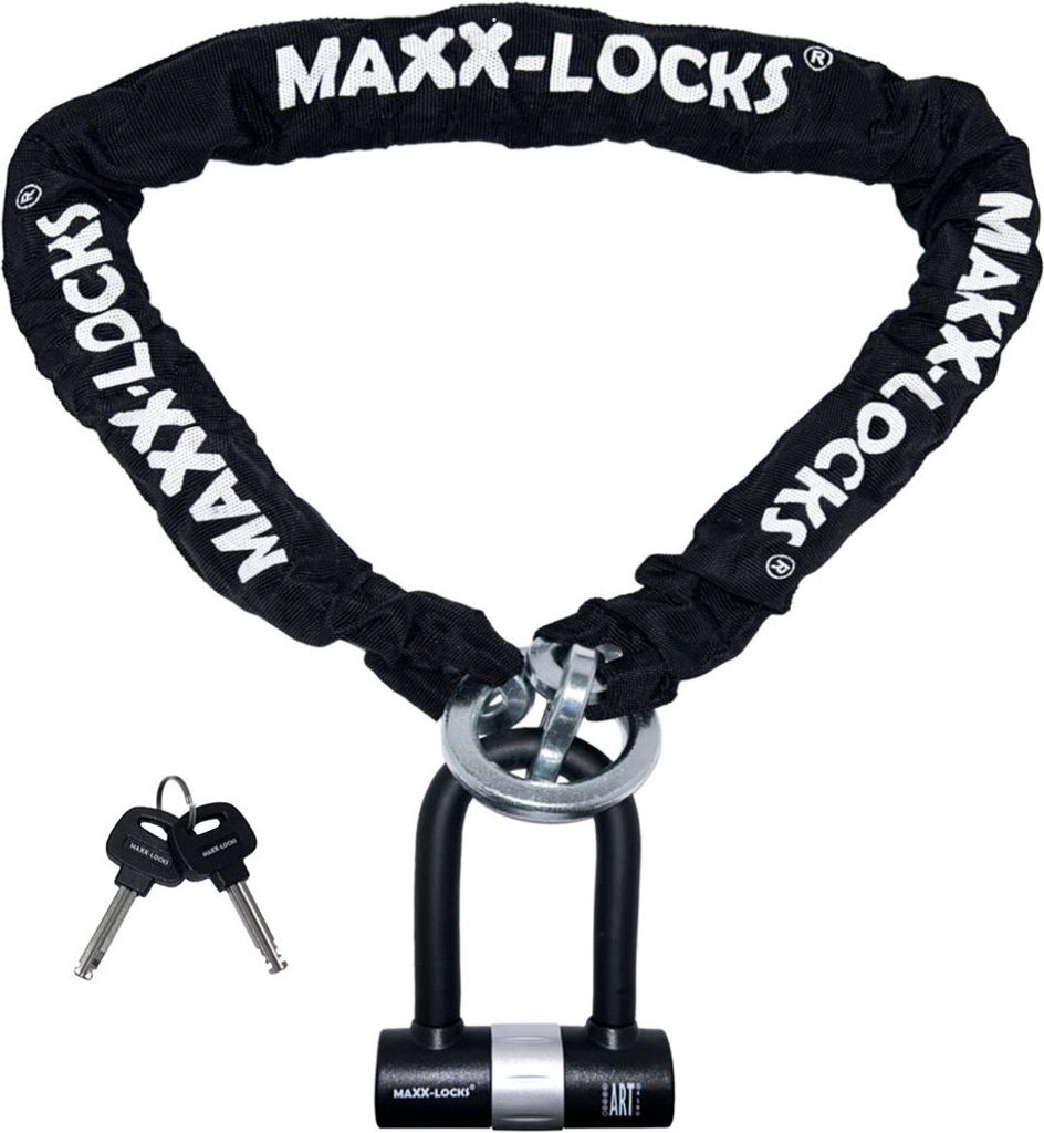 Maxx-Locks Tirau Motorradschloss - ART 4 - Kettenschloss - 120cm