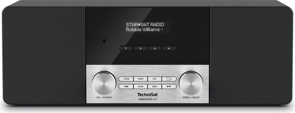 CABLESTAR 400 incl. telecomando nero Immagine del prodotto 