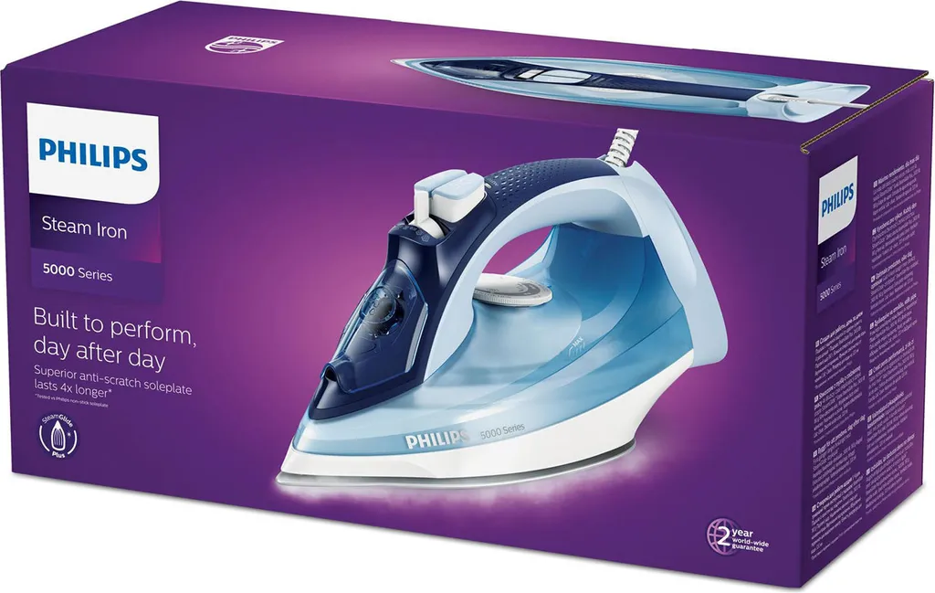 Fer à vapeur Philips 2400W anti-calcaire pour éliminer les Plis Difficiles - 4