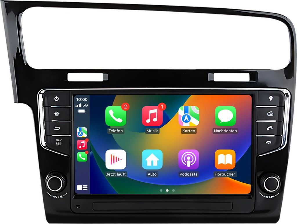 Autoradio Android da 9'' con 64 GB per VW Golf 7 Immagine del prodotto 