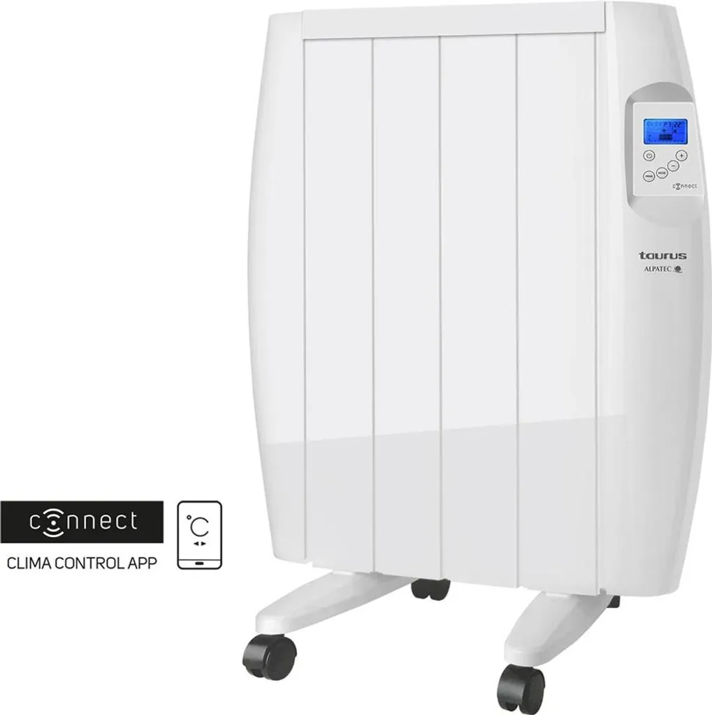 Radiateur inertie sèche connecté anti-gaspillage 600w Taurus Alpatec