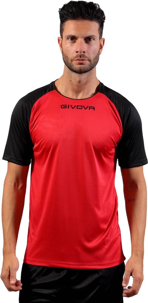 M ROSSO/NERO|Givova Capo Herren Leotard MAC03-1210 Immagine del prodotto 