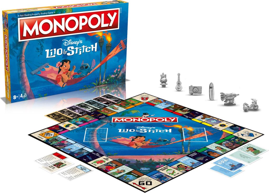 Monopoly-Version Lilo und Stitch CZ