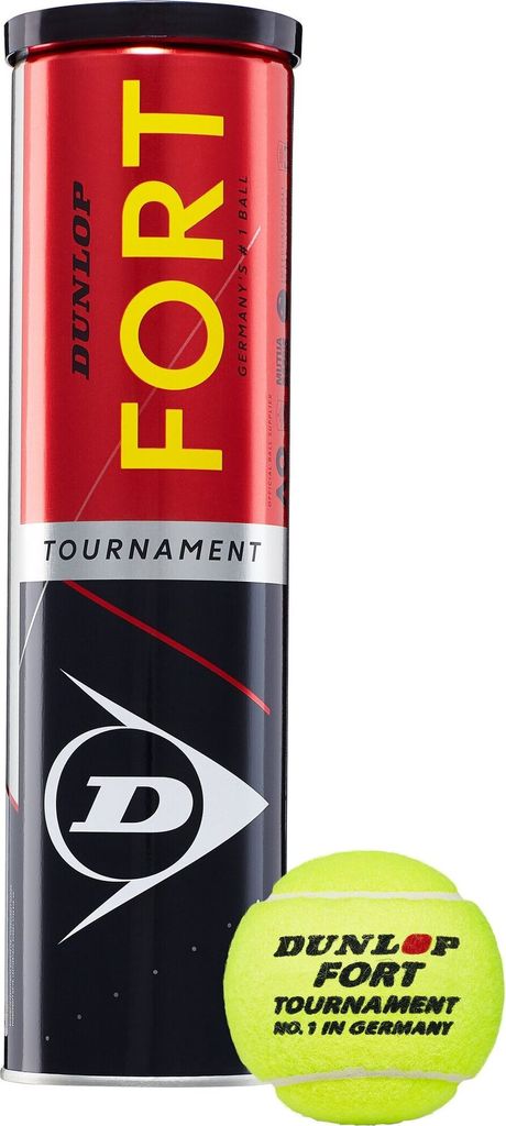 DUNLOP FORT TOURNAMENT 4ER gelb - Produktbild 