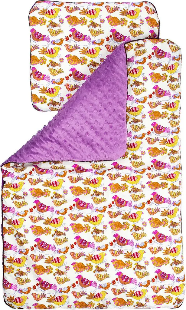 Set de poussettes lilas promenade poupée motif faisan pour le parc