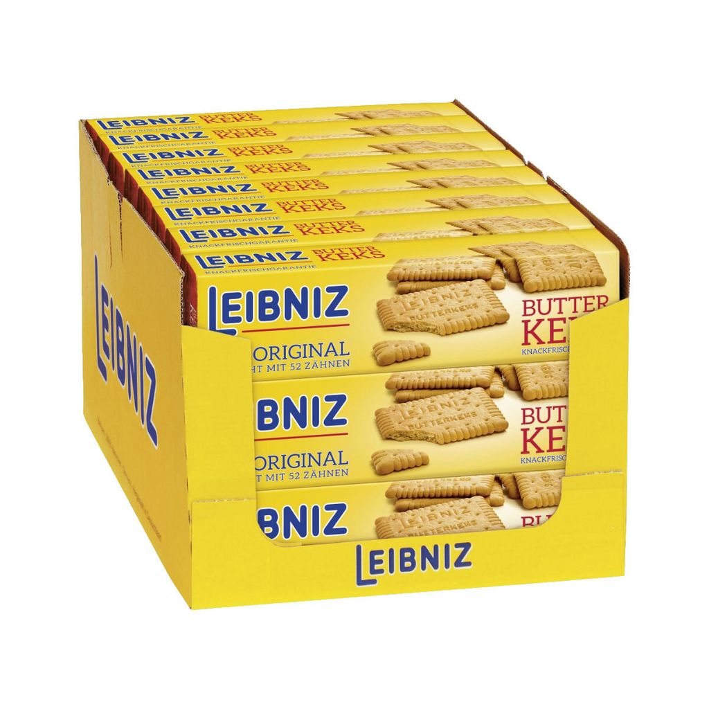 Bahlsen Leibniz Biscuits au beurre avec 52 dents 200g 24pcs Image du produit 