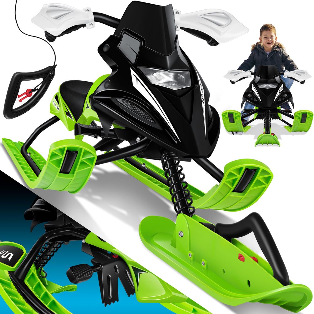 Luge KESSER® à direction avec 2 freins de pied | Câble de Image du produit 