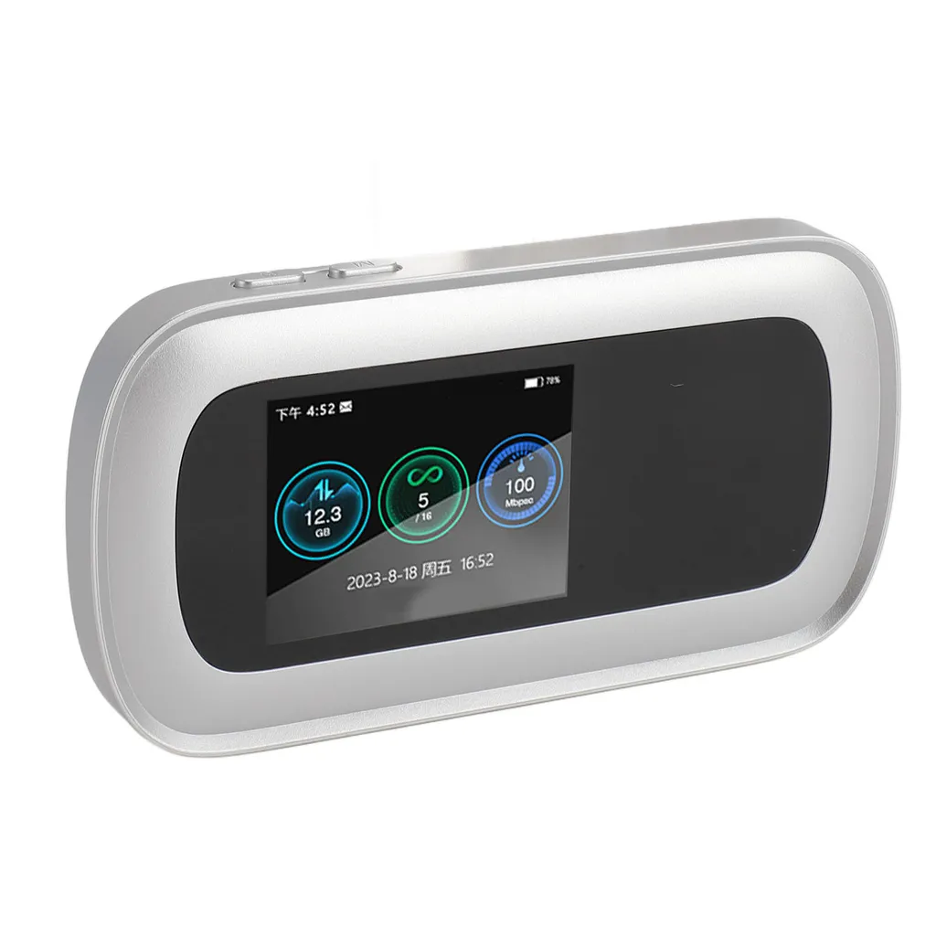 Hotspot Mobile WiFi 5G Écran 2,5 Pouces Processeur Octa-core WiFi 6 - 3