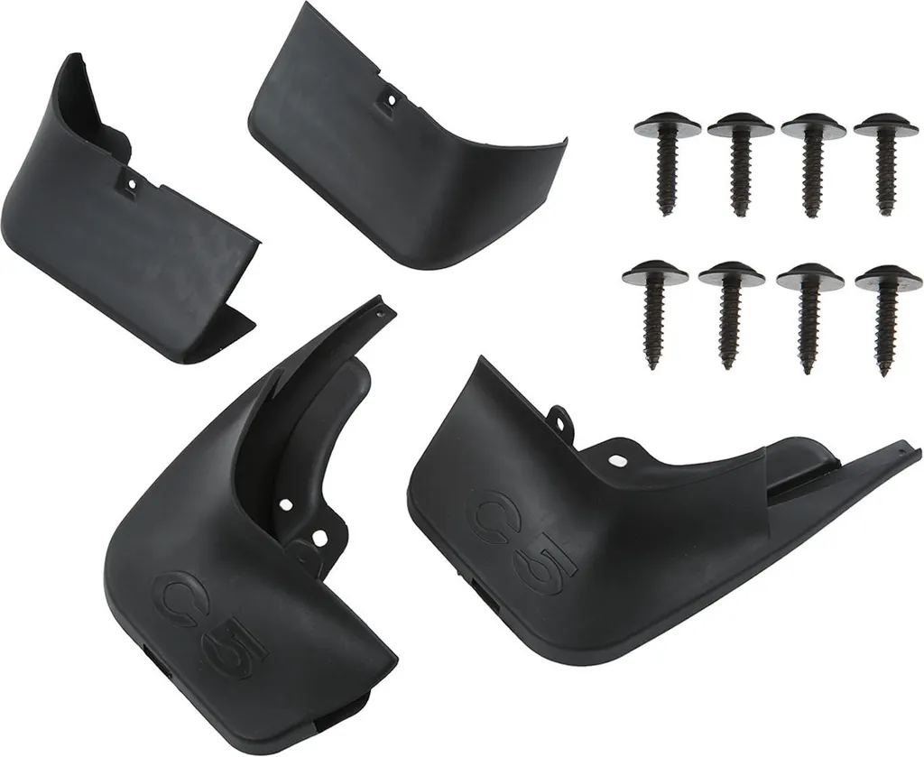 Garde-boue Avant Arrière pour Citroën C5 2013 à 2016 - Kit 4 Pièces
