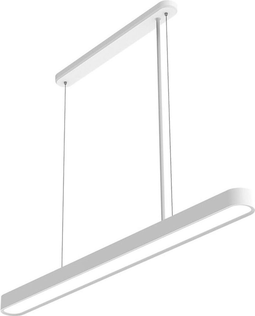 A white pendant light fixture against a white background.