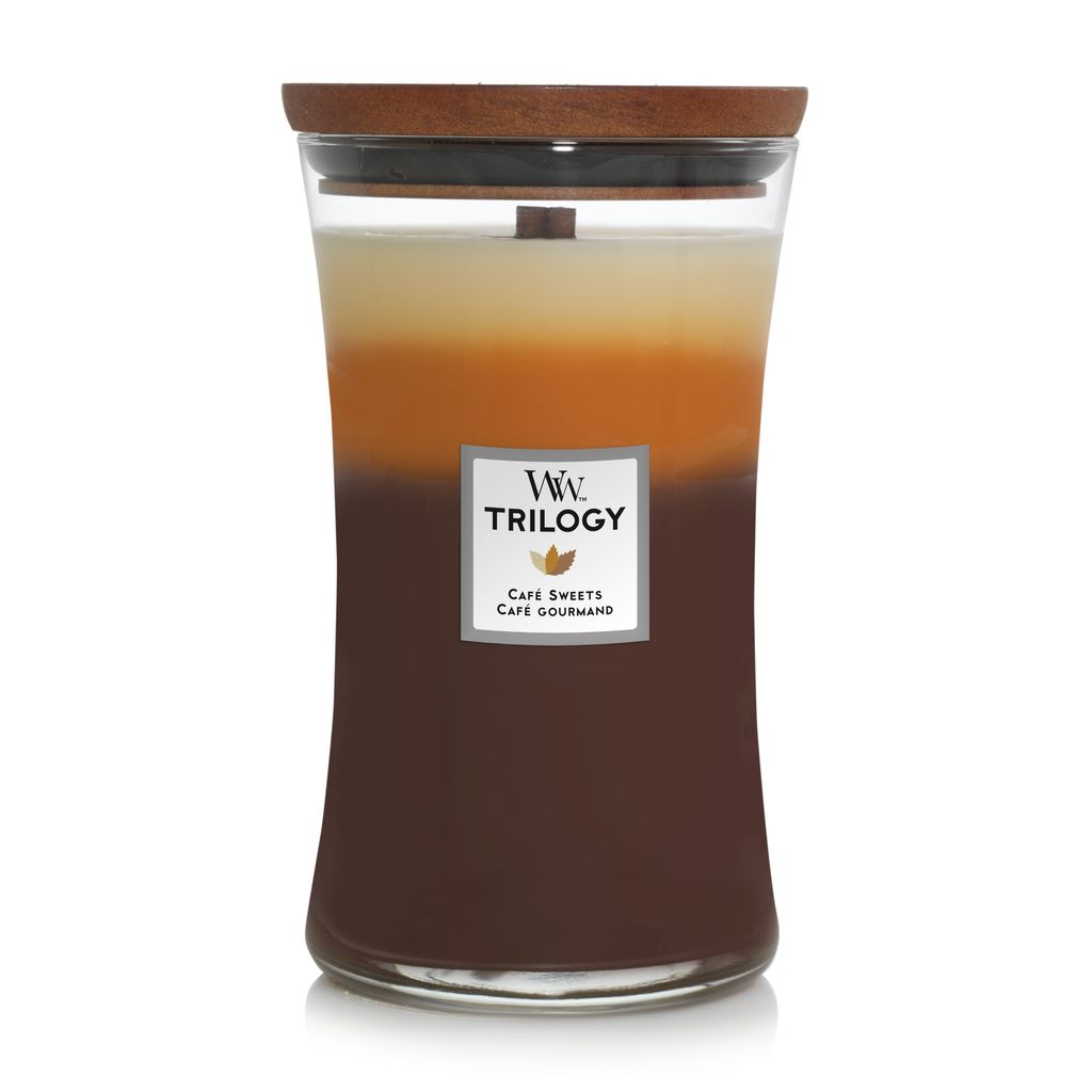 WoodWick 93904, andere, Braun, Weiß, Karamell, Vanille, 1 Produktbild 