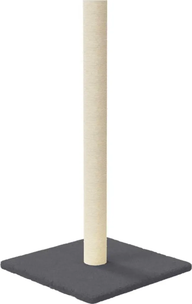 Griffoir Chat en Sisal Robuste 70 cm Crème - Structure Stable vidaXL
