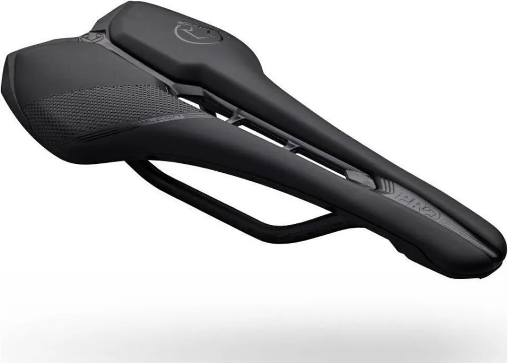 Selle de Vélo de Route PRO Falcon Team AF 132mm Noire pour Compétition