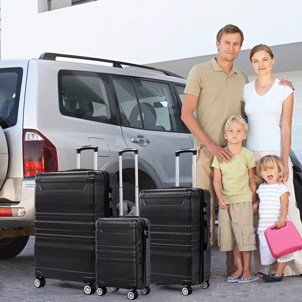 Valise rigide extensible et résistante pour soute et cabine avion