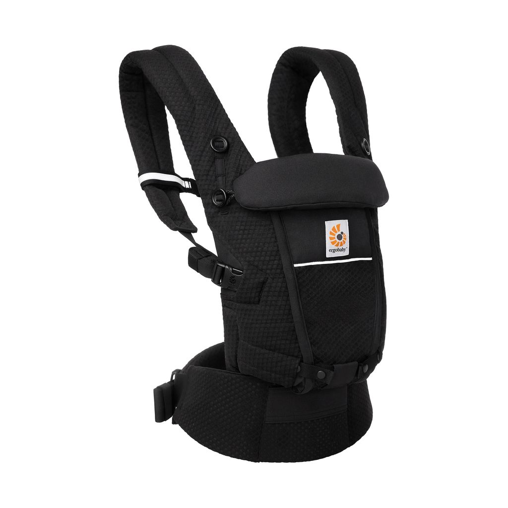 Ergobaby Adapt Softtouch Coton Babytrage Onyx Black Image du produit 