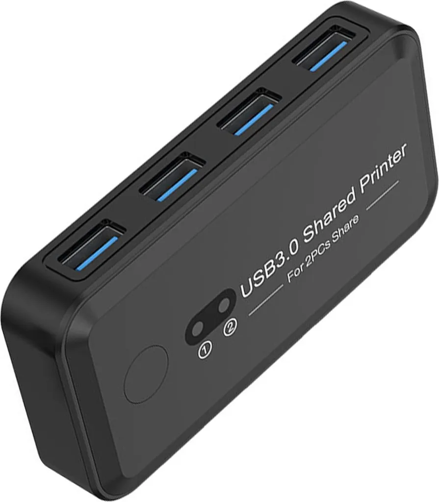 Switch USB 3.0 bidirectionnel pour partage de clavier et souris sur 2 PC - 7