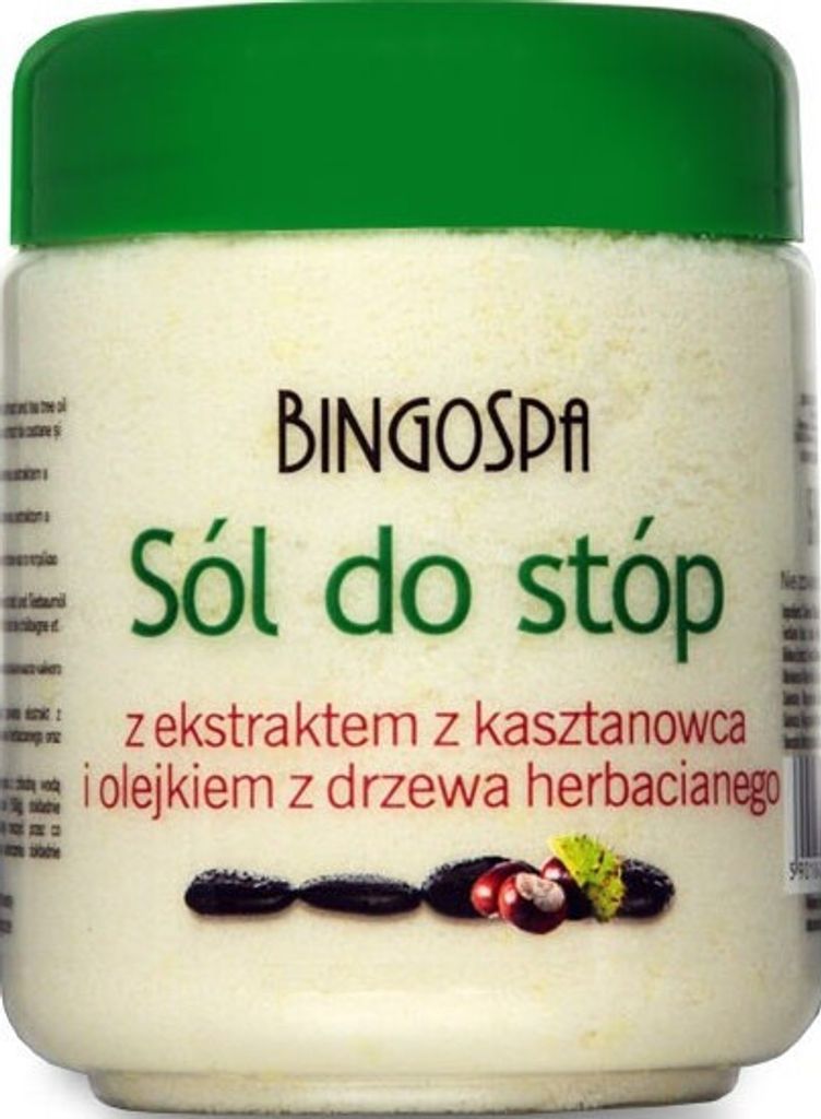 BingoSpa Sól do stóp z ekstraktem z kasztanowca i olejkiem Zdjęcie produktu 