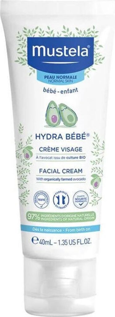 Mustela Bebe-Enfant Hydra Bebe Crème pour le visage à Image du produit 