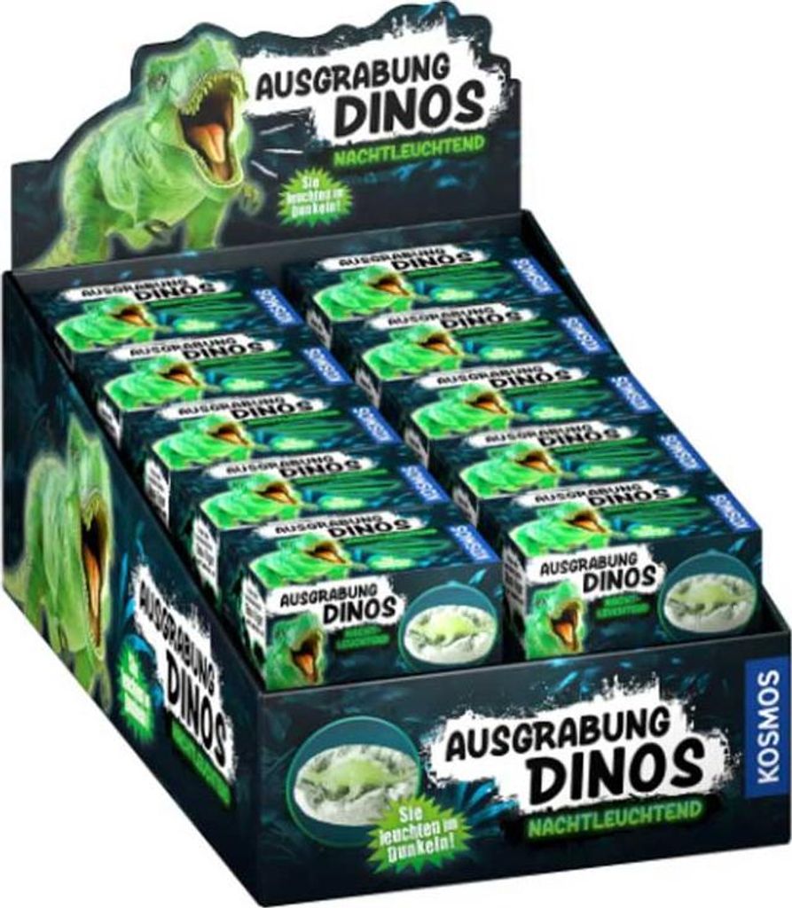 Franckh-Kosmos Ausgrabung Nachtleuchtende Dinos (20 Ex.