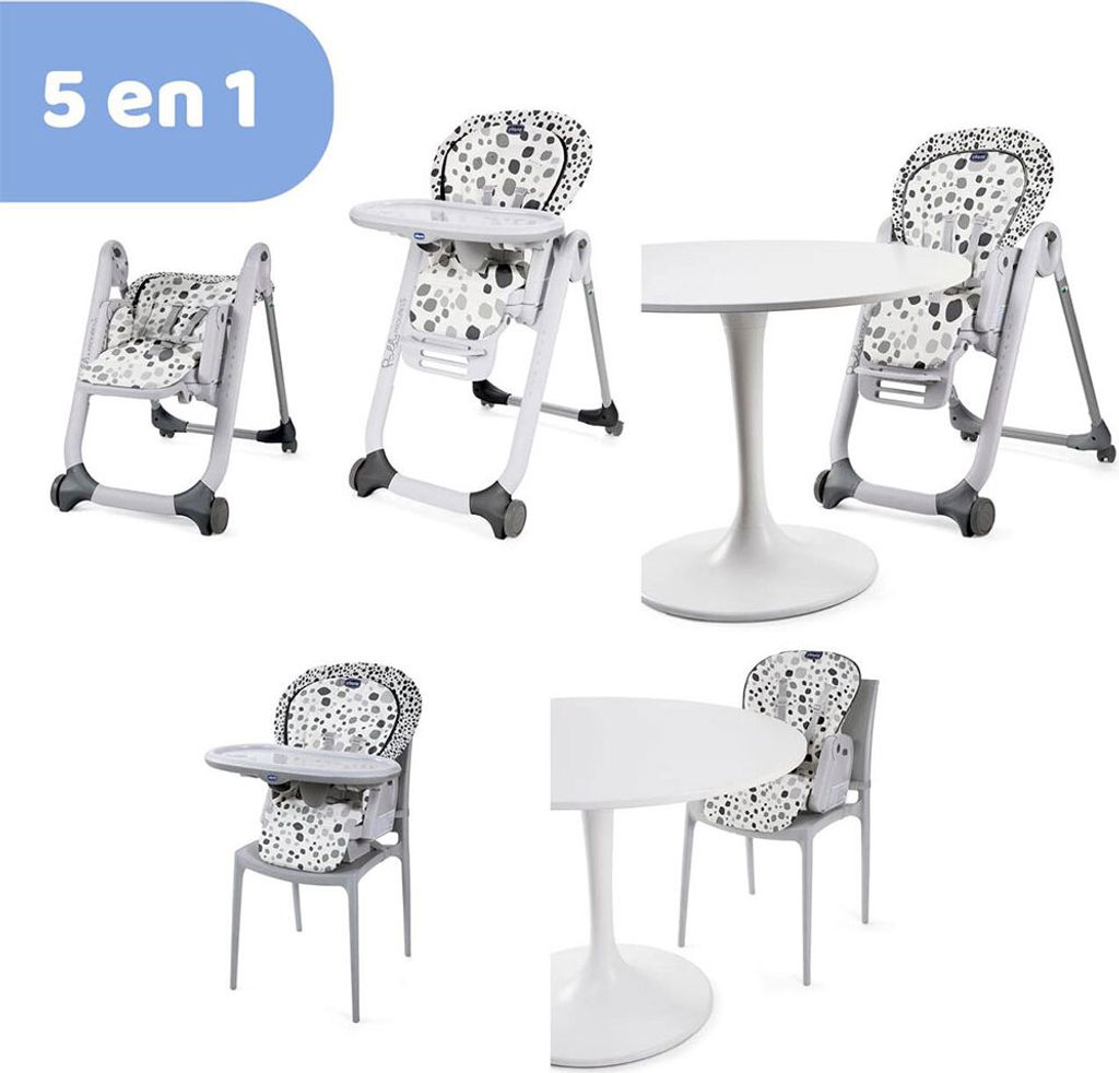 Chicco Polly Progres5 Hochstuhl - Verstellbar Von Geburt Bis 3 Jahre